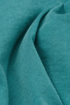Bawełniana Bluzka z Długimi Rękawami Washed Collection