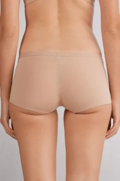 Bawełniane Figi Culotte o Kroju Krótkich Spodenek