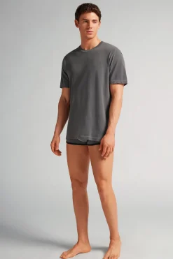 Bawełniany T-shirt Washed Collection