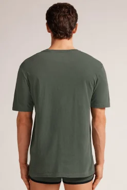 Bawełniany T-shirt Washed Collection