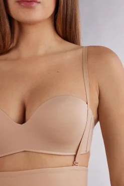 Bezszwowa modelująca halka z mikrofibry