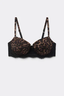 Biustonosz Balkonetka Sofia Luxurious Leopard