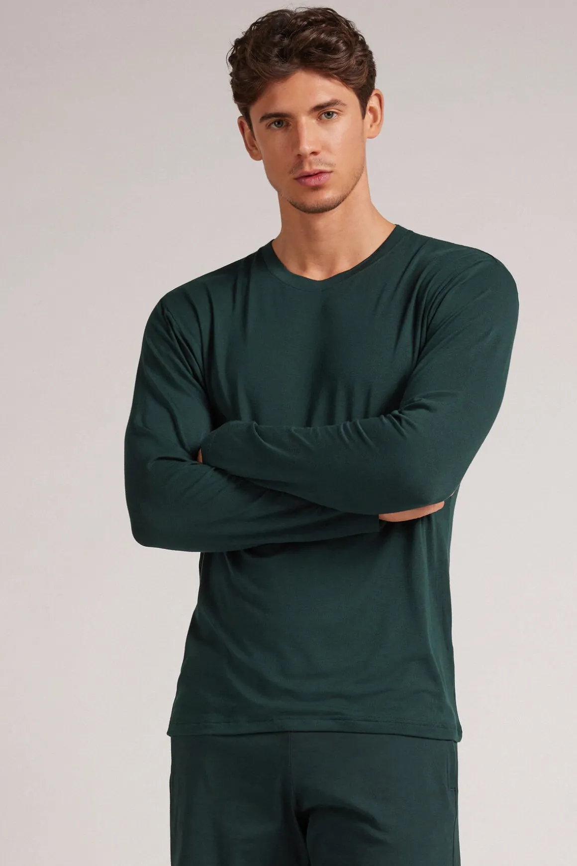 Bluzka z Długim Rękawem Soft Silk