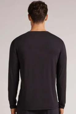 Bluzka z Długim Rękawem Soft Silk