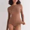 Bluzka zDekoltem wŁódkę zBawełny The Sensual Cotton