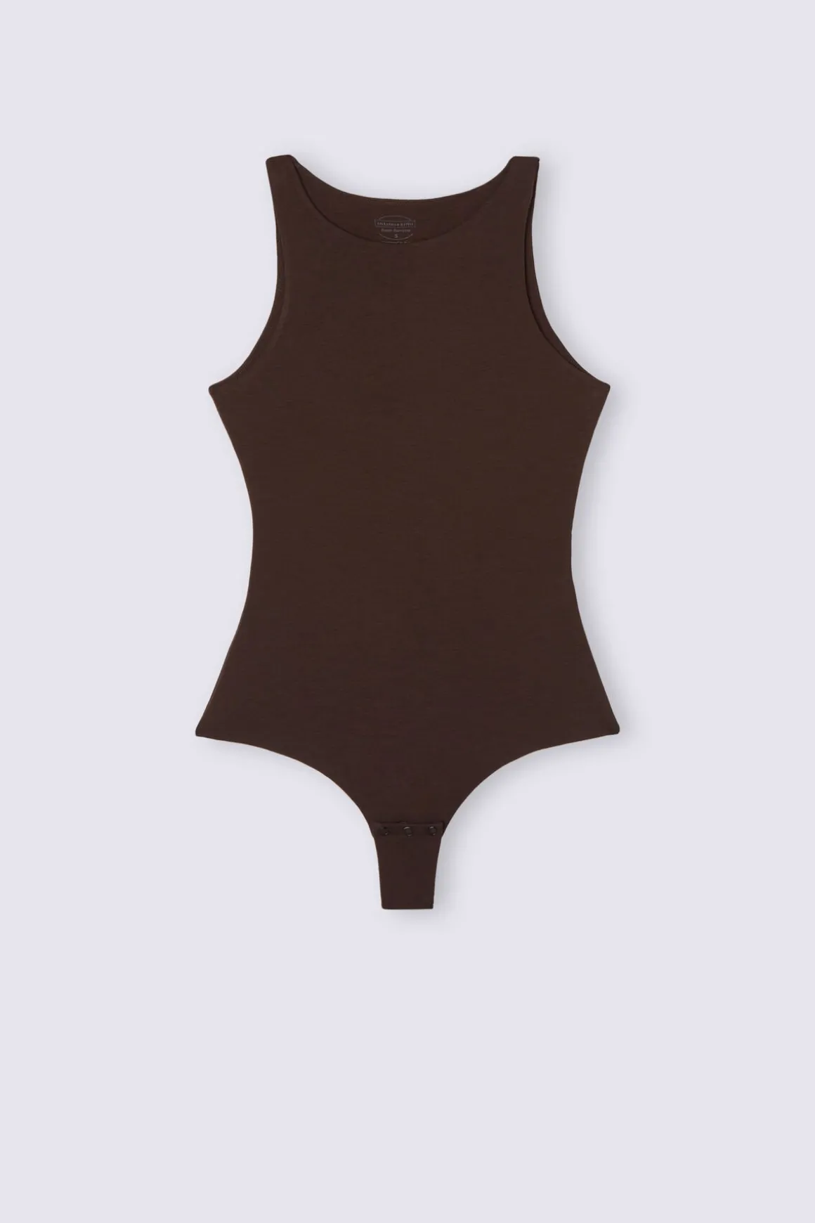Body na Szerokich Ramiączkach z Tkaniny Fresh Bamboo