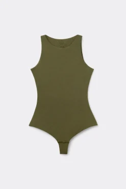 Body na Szerokich Ramiączkach z Tkaniny Fresh Bamboo