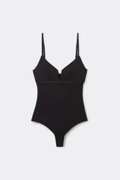 Body z Cienkimi Ramiączkami z Tkaniny Fresh Bamboo