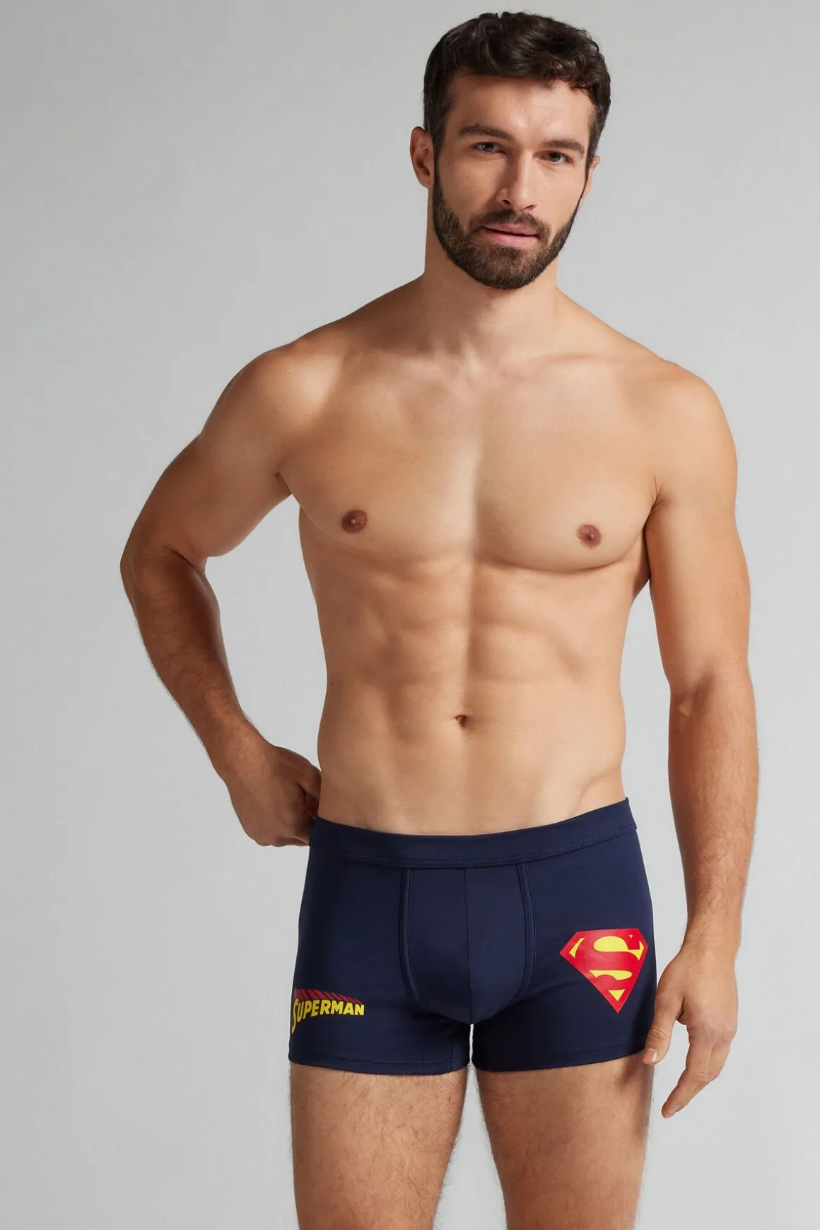 Bokserki z Bawełny Superior z Nadrukiem DC Comics Superman