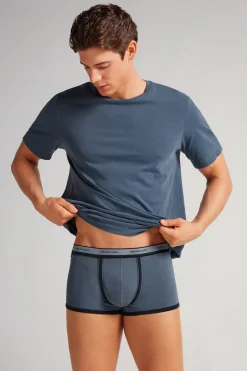 Bokserki z Elastycznej Bawełny Superior Washed Collection