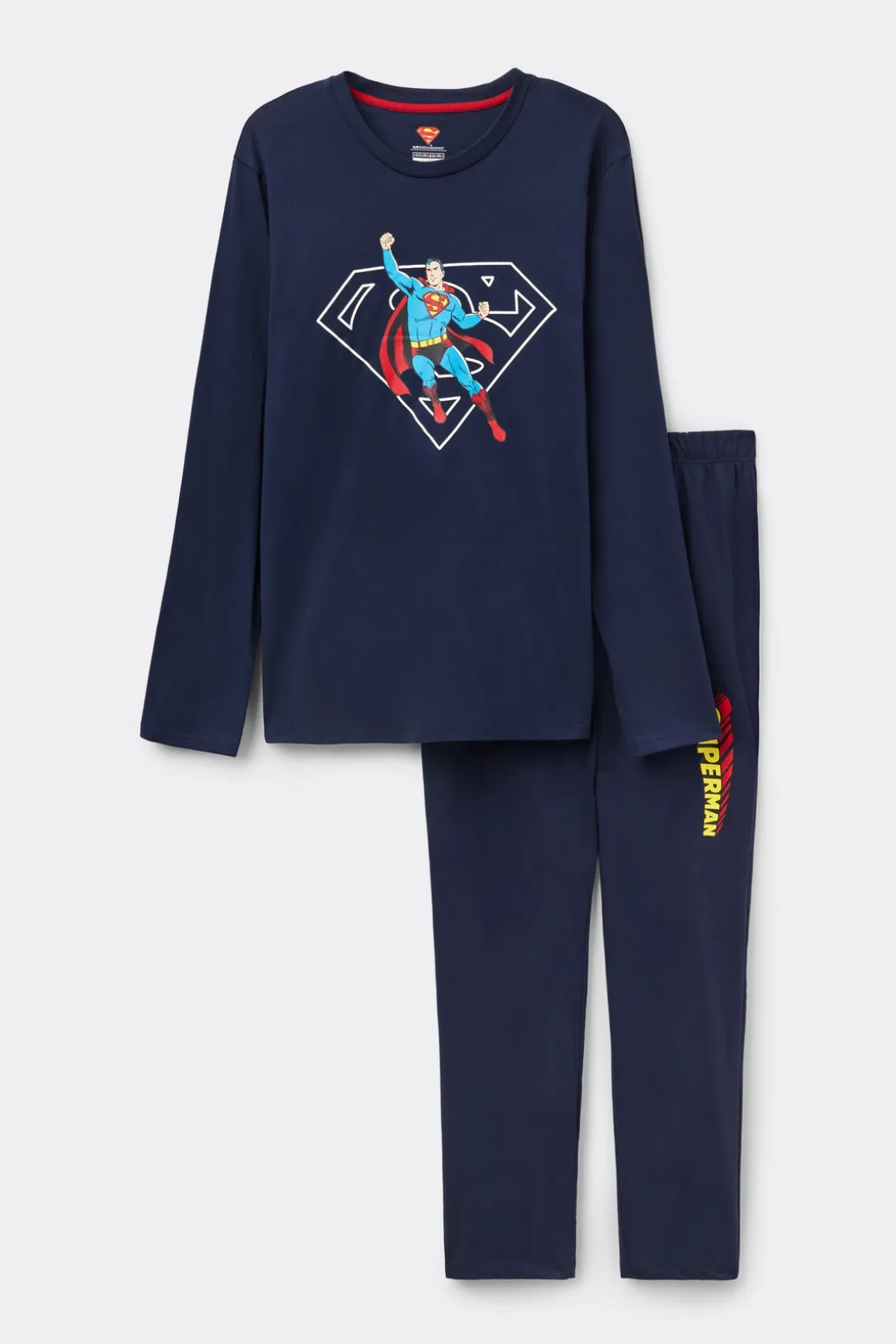Długa Piżama z Bawełny DC Comics Superman