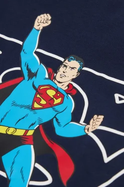 Długa Piżama z Bawełny DC Comics Superman