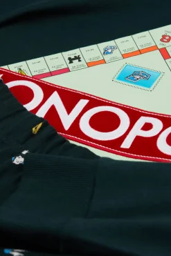 Długa Piżama z Bawełny Hasbro Monopoly