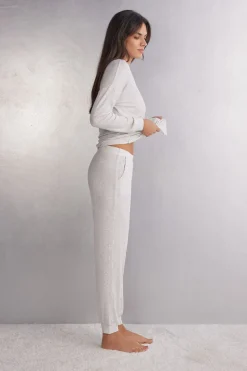 Długie Spodnie z Modalu Chic Comfort