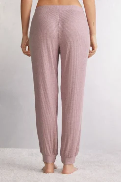 Długie Spodnie z Modalu Chic Comfort