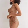 Figi Brazylijskie Culotte z Wysokim Stanem Summer Glow