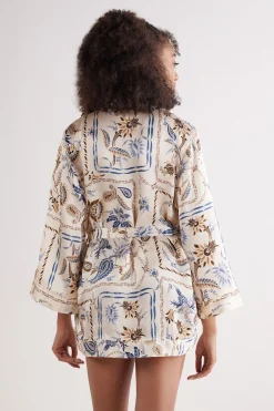 Jedwabne Kimono Italian Riviera