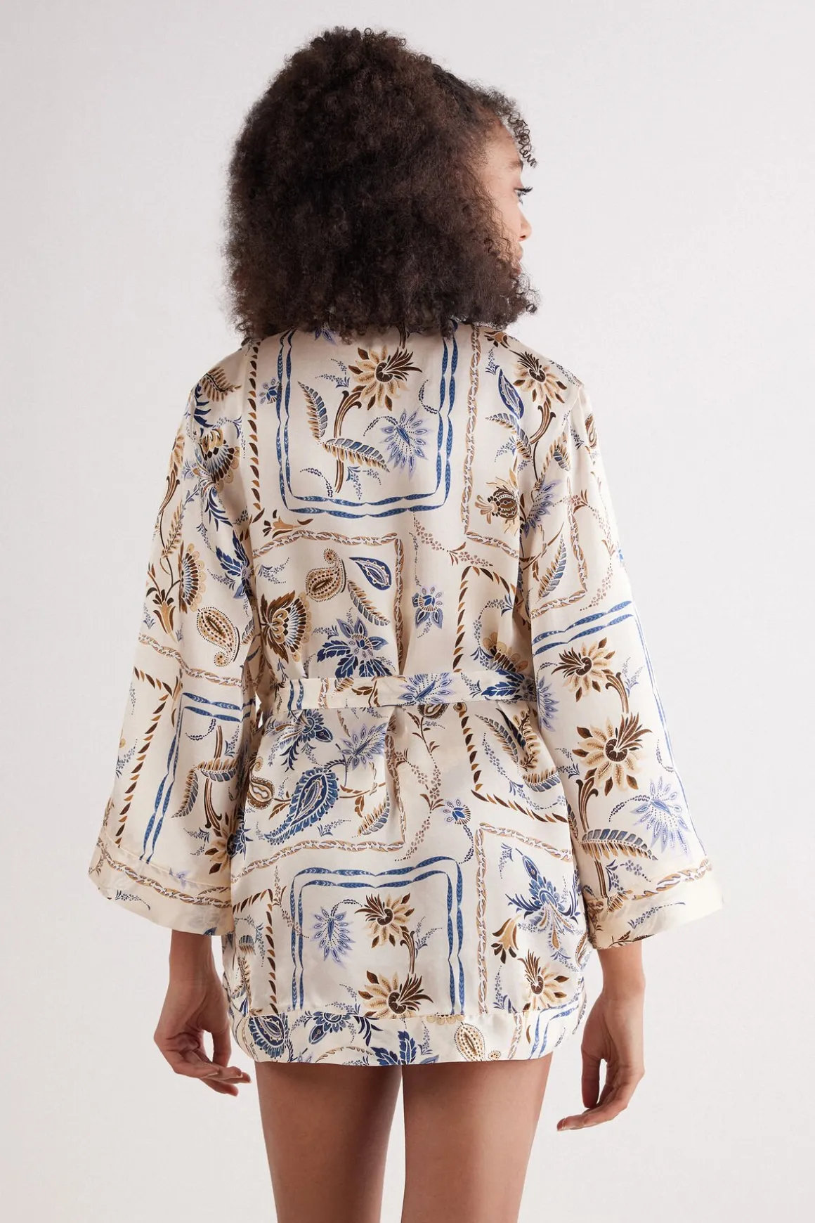 Jedwabne Kimono Italian Riviera