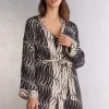 Kimono z Satyny Wiskozowej Cool Elegance