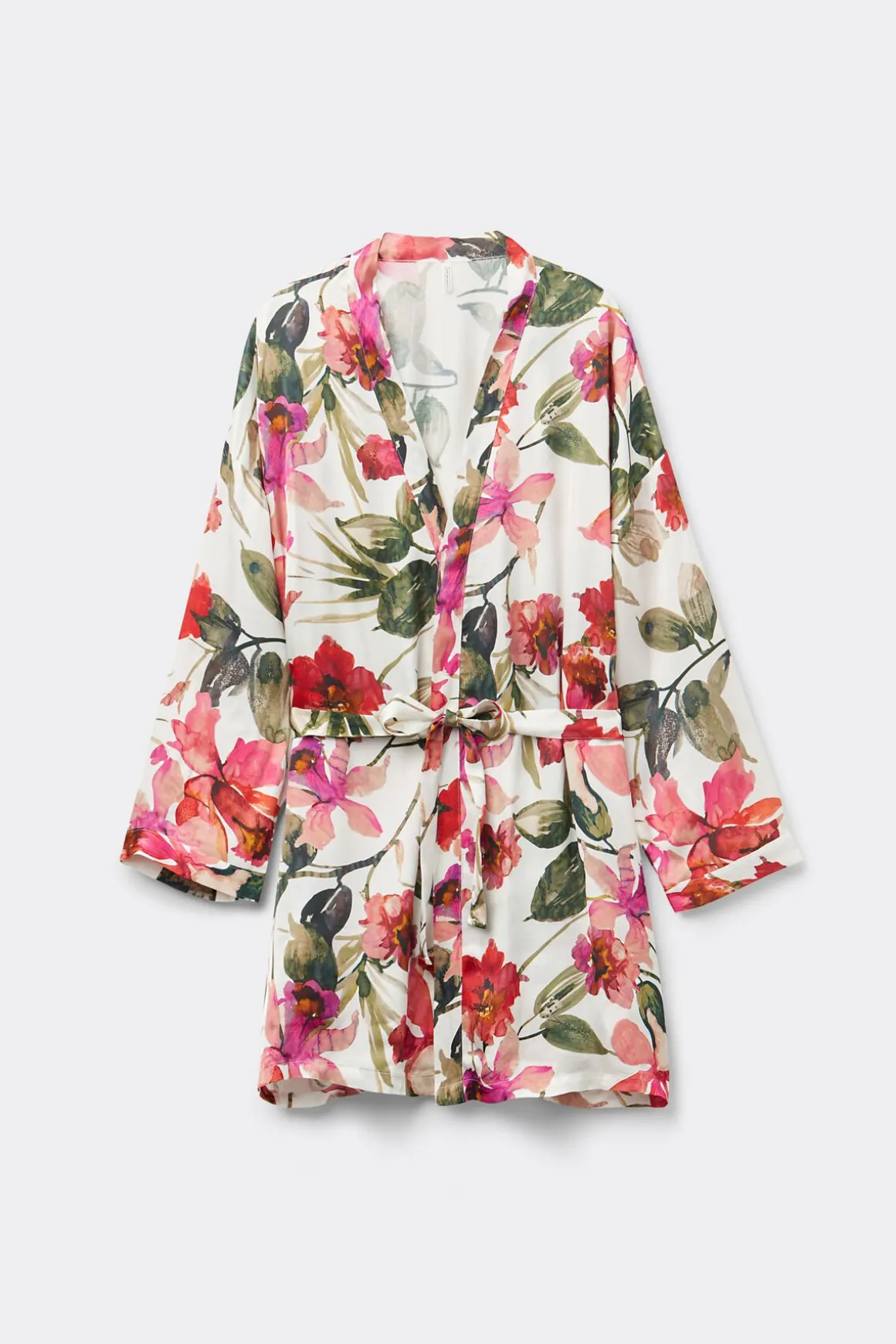 Kimono z Satyny Wiskozowej Imaginary Journey