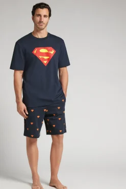 Krótka Piżama z Bawełny DC Comics Superman