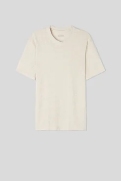 Lniany T-shirt