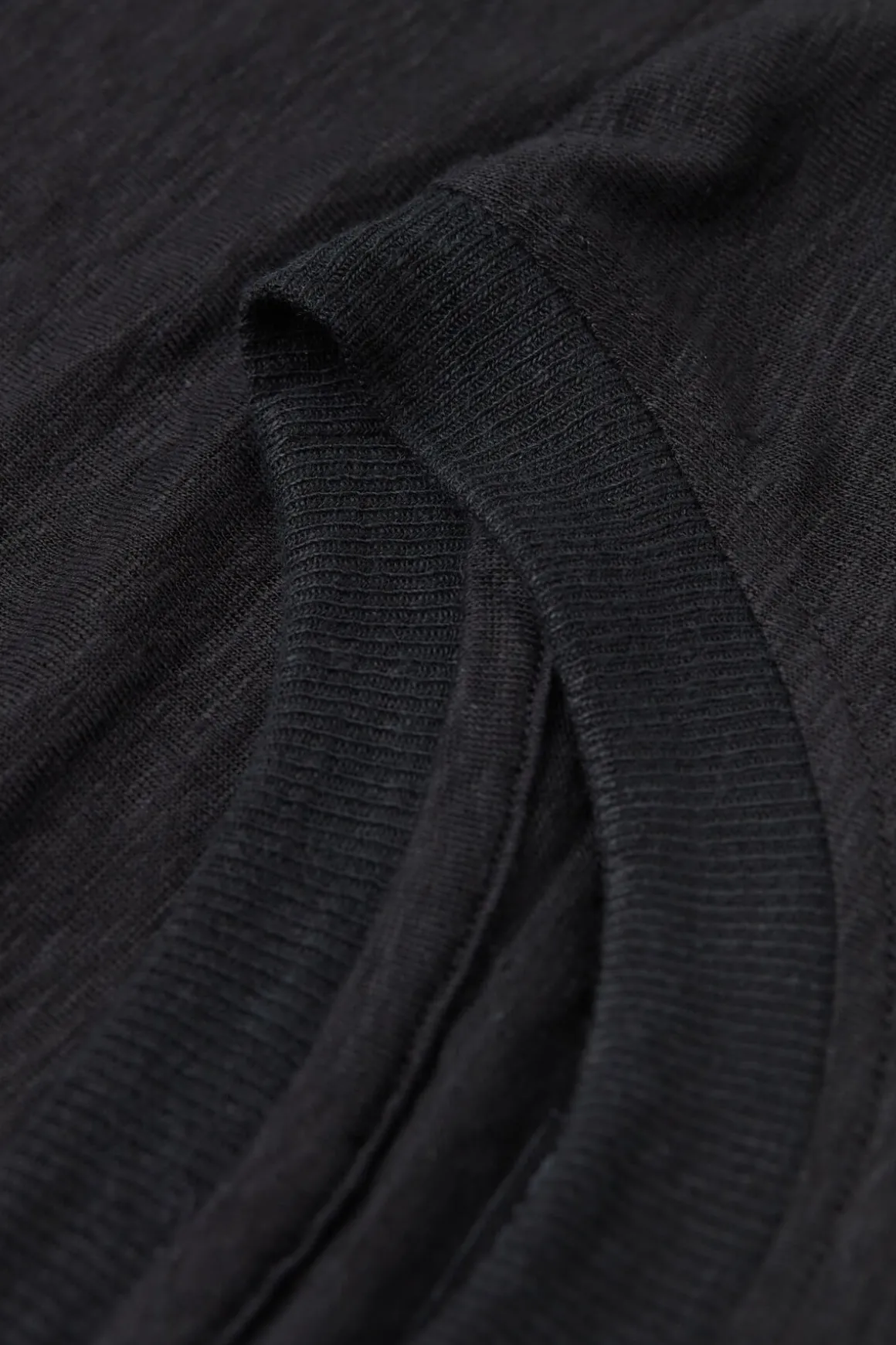Lniany T-shirt