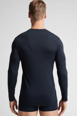 Longsleeve Bawełniany Męski z Bawełny Superior