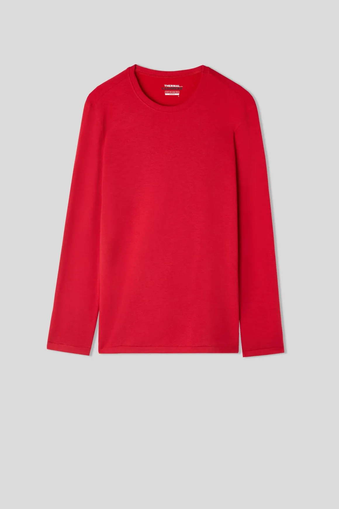 Longsleeve z Modalu z Kaszmirem z Dekoltem Pod Szyję
