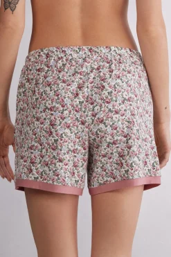 Spodenki z Modalu Floral Romance