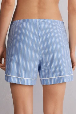 Spodenki z Modalu Oxford Stripes