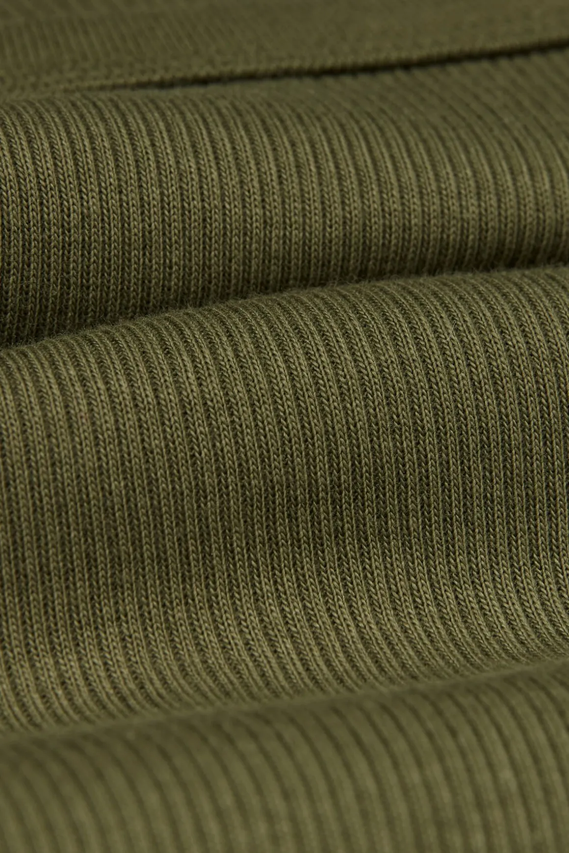Tank Top Prążkowany z Bawełny Superior