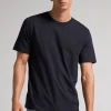 T-shirt o Regularnym Kroju z Bawełny Superior Extrafine