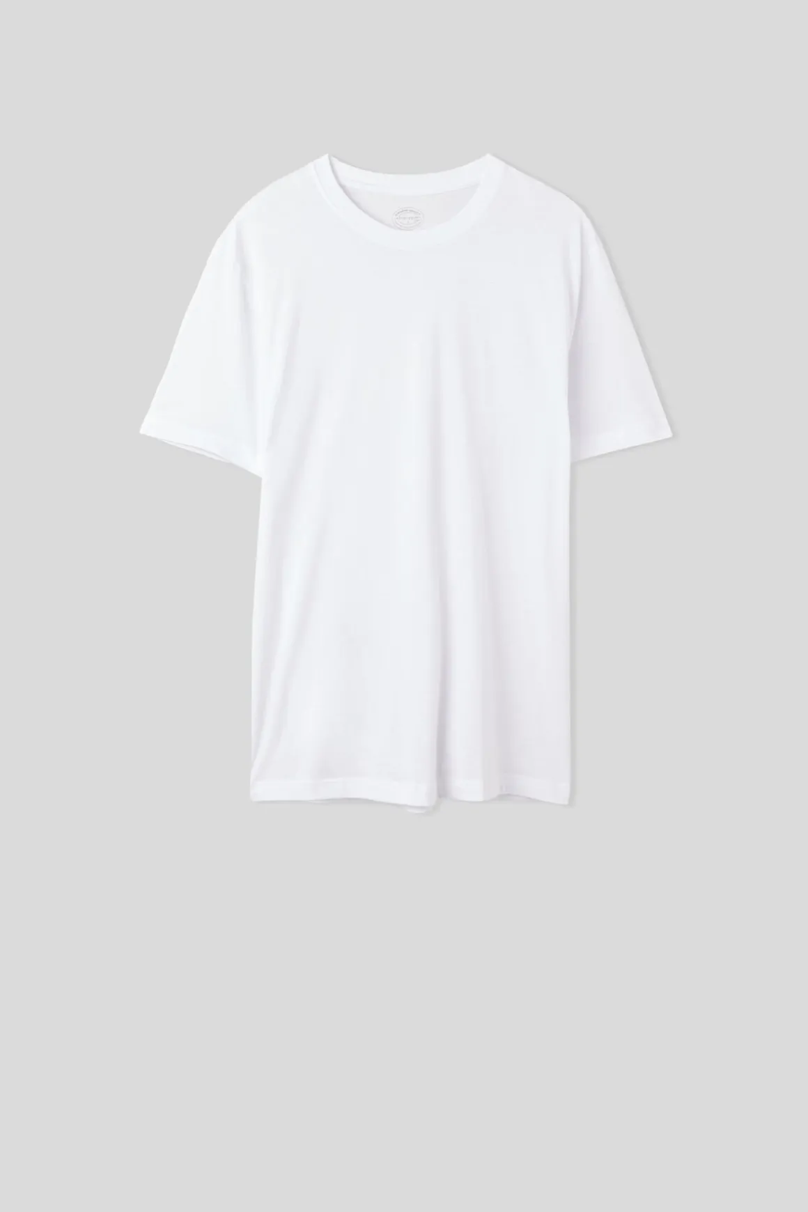 T-shirt o Regularnym Kroju z Bawełny Superior Extrafine