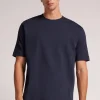 T-shirt Oversize z Bawełny Interlock