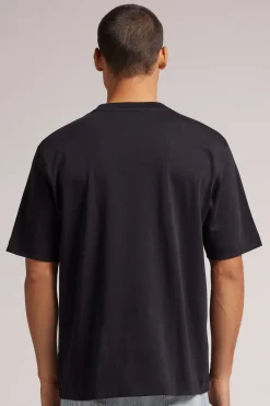 T-shirt Oversize z Bawełny Interlock