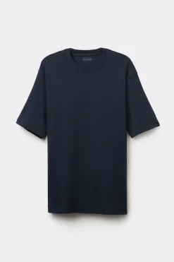 T-shirt Oversize z Bawełny Interlock