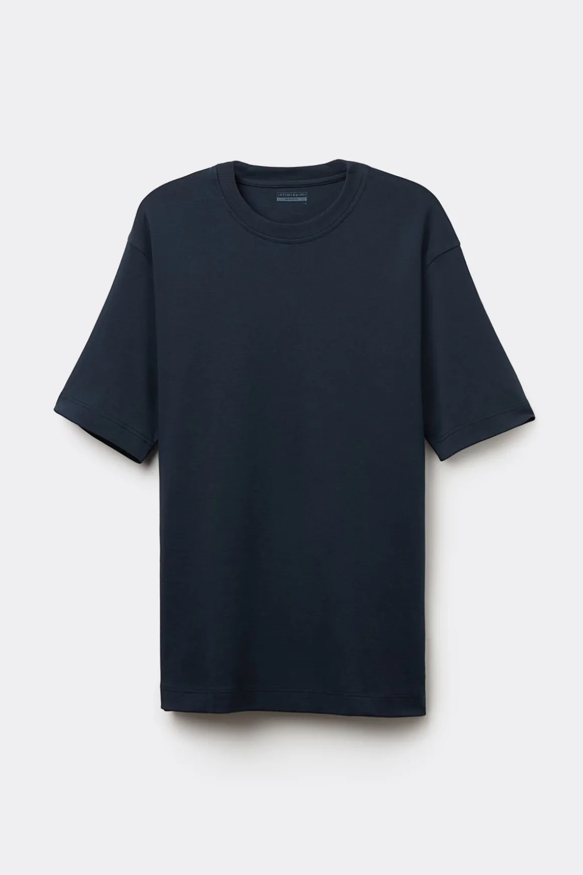 T-shirt Oversize z Bawełny Interlock