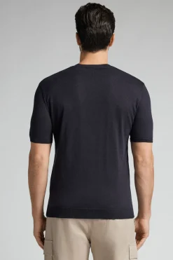 T-shirt z Bawełnianej Dzianiny Slub