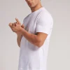 T-shirt z Bawełny Muscle Fit