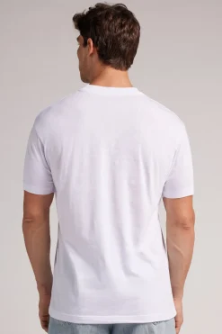 T-shirt z Bawełny Muscle Fit