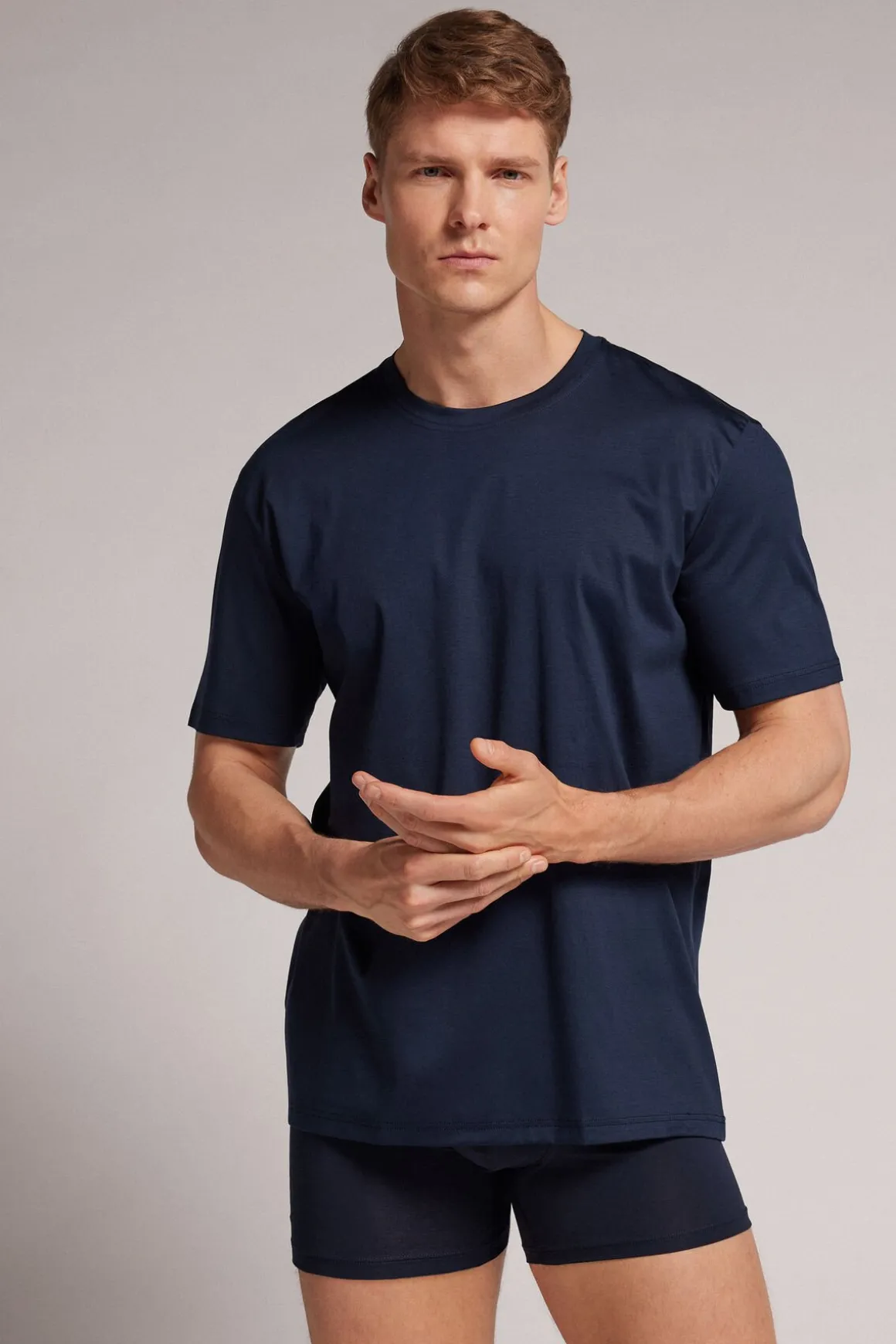 T-shirt z Bawełny Premium