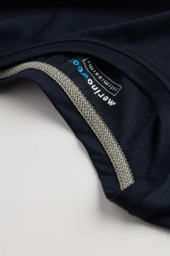 T-shirt z Krótkim Rękawem z Wełny Merino