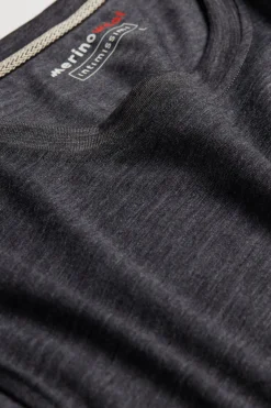 T-shirt z Krótkim Rękawem z Wełny Merino