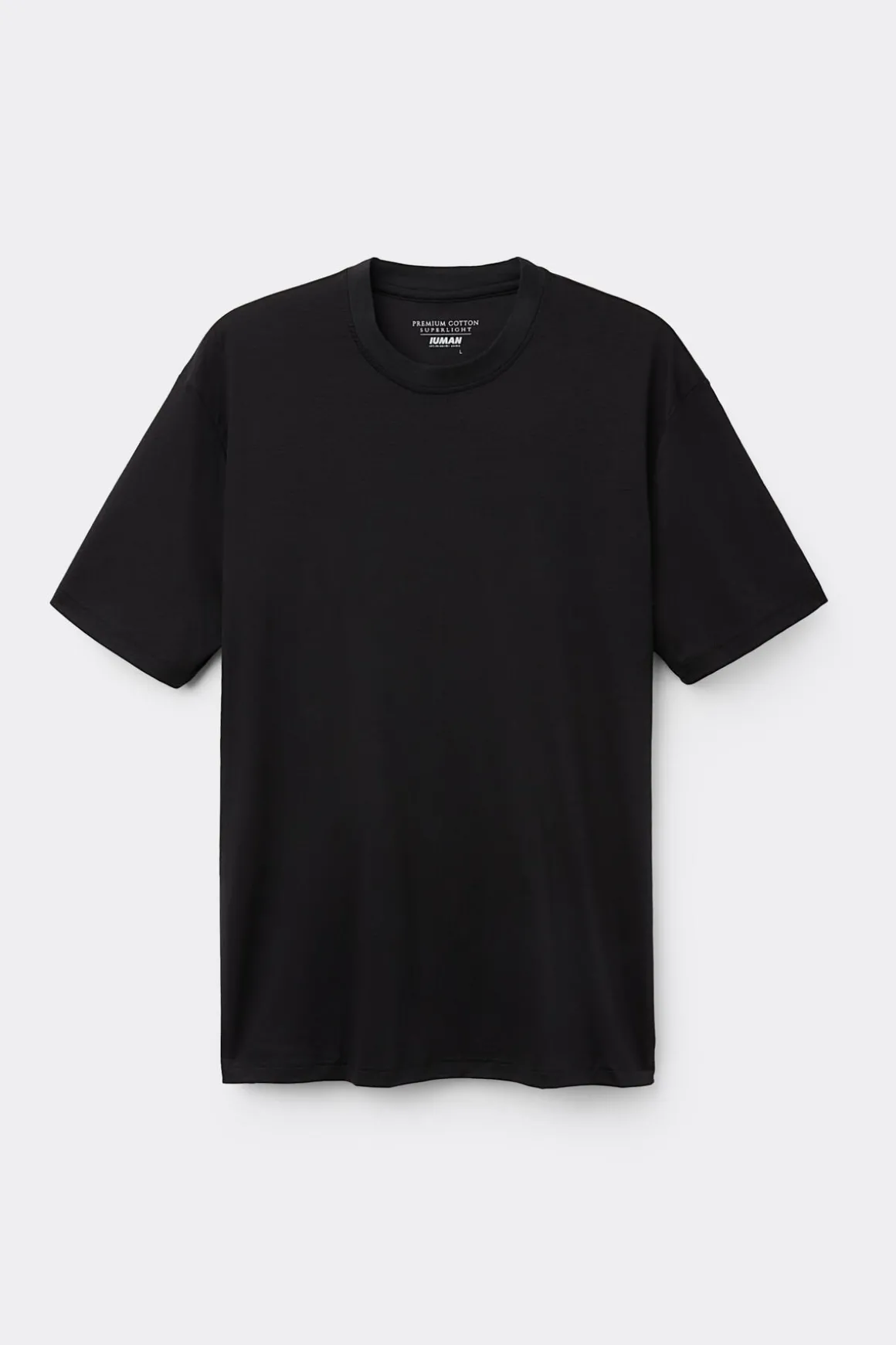 T-shirt z Merceryzowanej Bawełny Superlight Premium