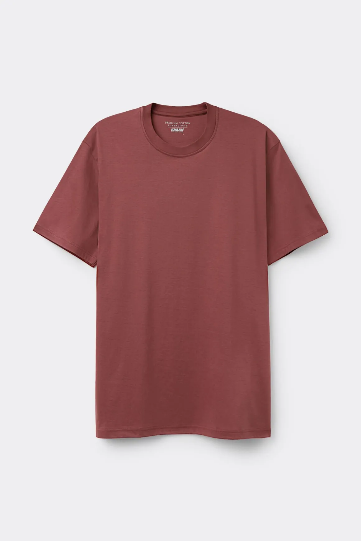 T-shirt z Merceryzowanej Bawełny Superlight Premium
