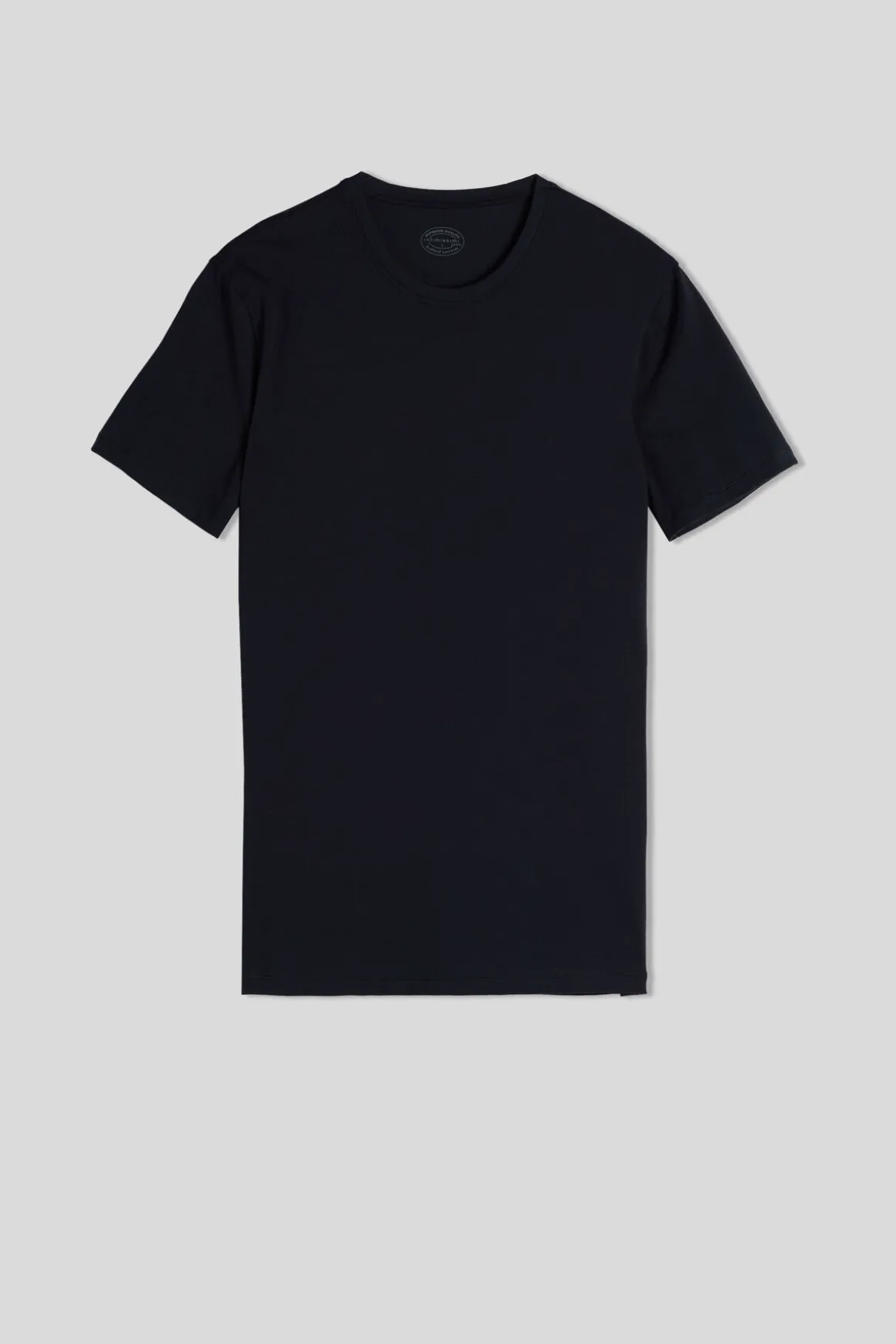 T-shirt z Okrągłym Dekoltem Bawełna Superior