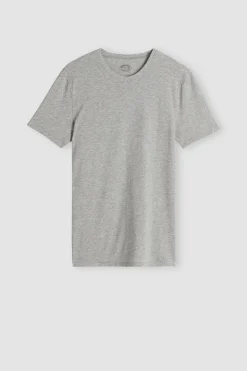 T-shirt z Okrągłym Dekoltem Bawełna Superior