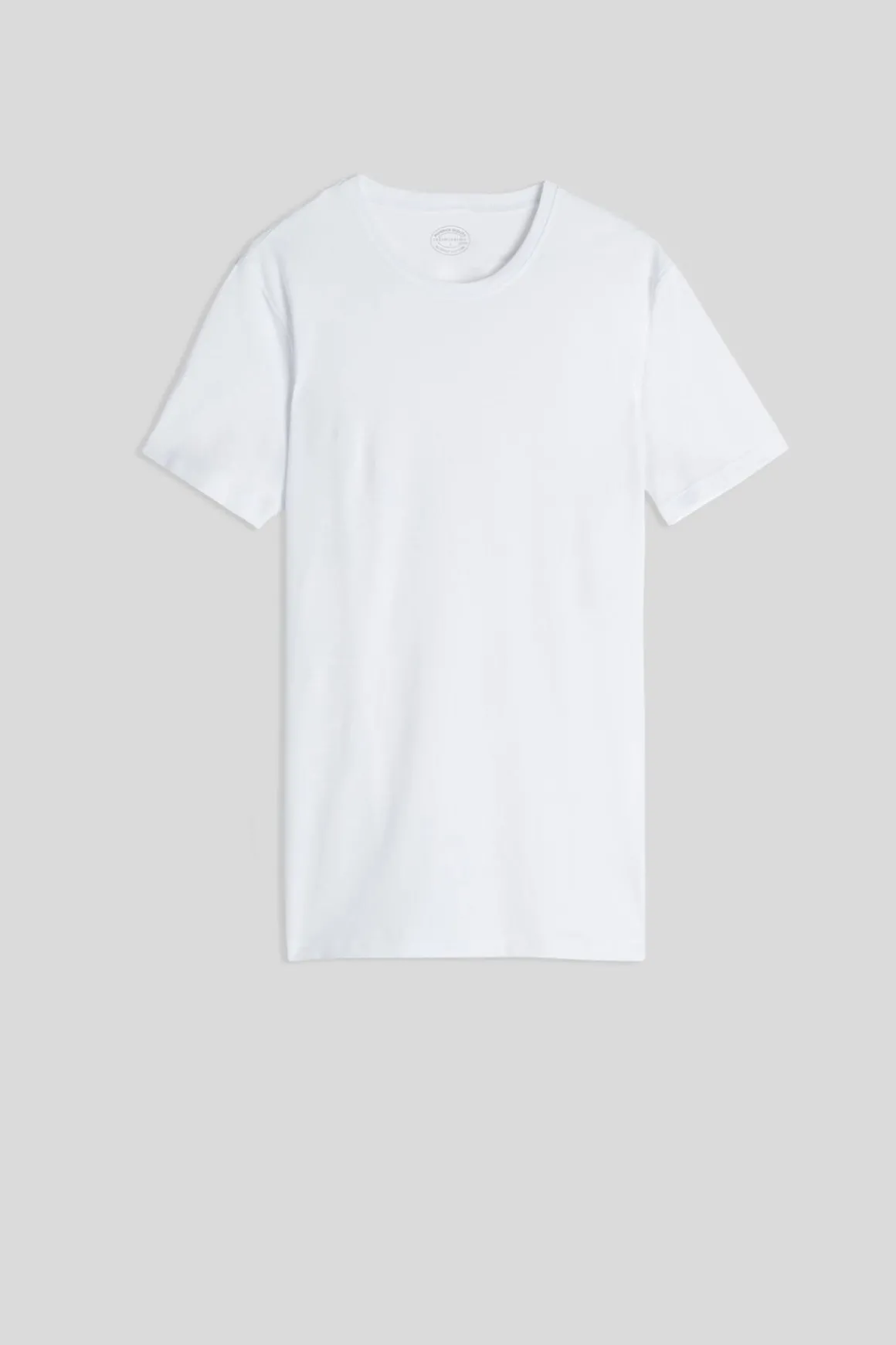 T-shirt z Okrągłym Dekoltem Bawełna Superior