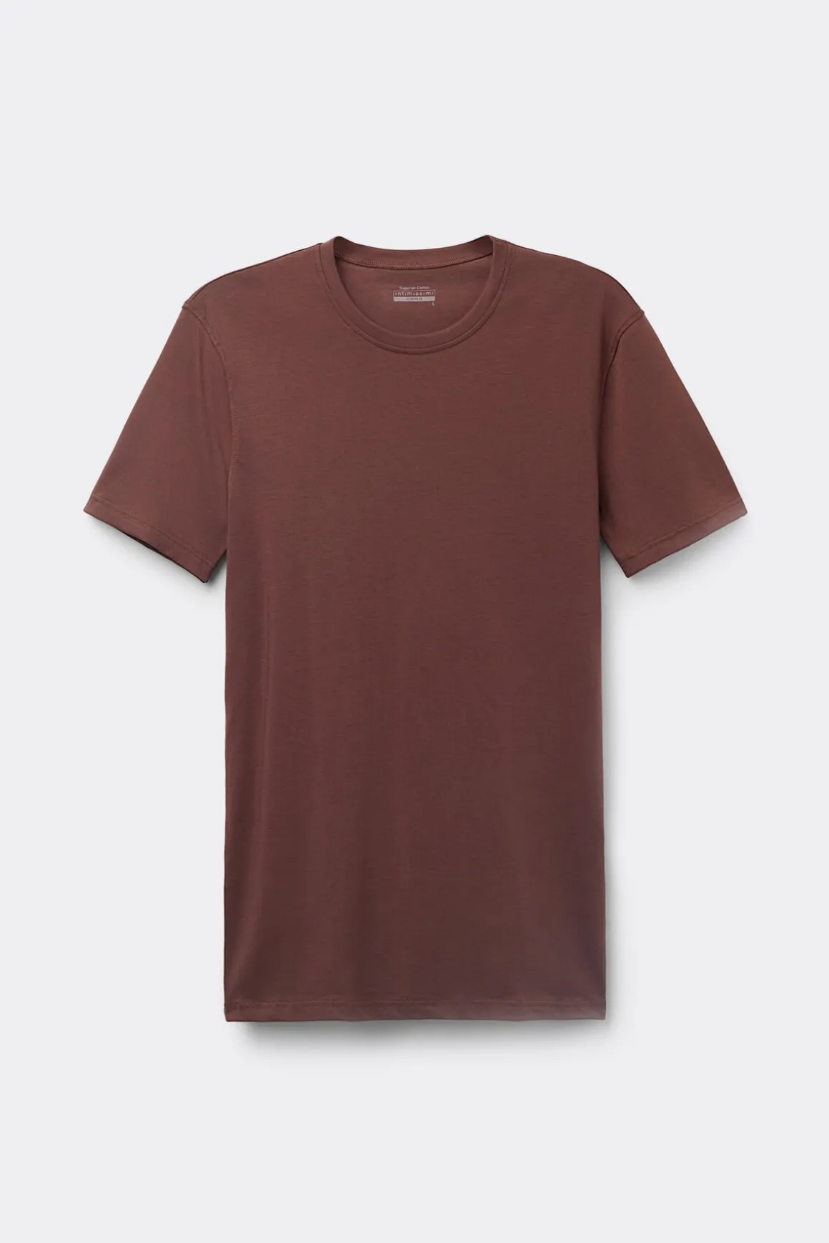 T-shirt z Okrągłym Dekoltem Bawełna Superior